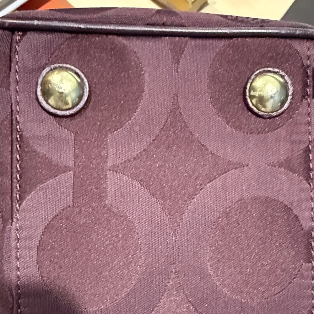 Coach Handbag in Cabernet